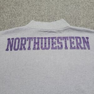 Under Armour Northwestern Wildcats Sweatshirt Women Large Team Issue #8 Coldgear